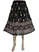 Bollywood Fashion Designer Sequin Skirt Womens Boho Cool Black Skirts 28