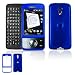 Dark Blue Solid Snap-On Cover Hard Case Cell Phone Protector for HTC Touch PRO CDMA