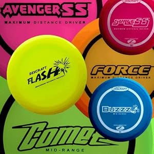 Discraft Elite Z Bundle - 6 Pc Disc Golf Driver Set