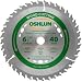 Oshlun SBW-065040 6-1/2-Inch by 40 Tooth ATB Finishing and Framing Saw Blade with 5/8-Inch KO Arbor