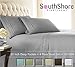 Southshore Fine Linens® 4-Piece 21 Inch Deep Pocket Sheet Set with Beautiful Lace - Steel Gray - King
