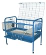 Luna 102 Blue / Silver Hutch