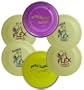 Wham-O Fastback Frisbee Dog Disc 6 pack