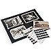Lineco Self-Adhesive Photo Corners, Archival Quality Acid-Free Pressure Sensitive, 0.5 Inch, Useful for Scrapbooking Mounting on Mat Boards DIY (Pack of 252) Black