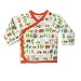 Zutano Unisex-Baby Newborn Busy Beaver Organic Kimono Top, Oats, 3 Months