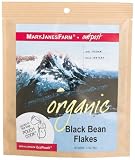 MaryJanesFarm Black Bean Flakes, 3.3-Ounce Bags (Pack of 6)
