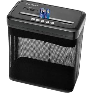 Black and Decker ID Defender 6 Sheet Crosscut Shredder by Black & Decker