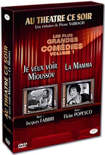Au th��tre ce soir, vol.1 : La mamma / Je veux voir Mioussov - Coffret 2 DVD dvd, Film dvd Au th��tre ce soir, vol.1 : La mamma / Je veux voir Mioussov - Coffret 2 DVD