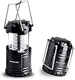 Ultra Bright LED Lantern - Camping Lantern - for Hiking, Emergencies, Hurricanes, Outages, Storms, Camping - Multi Purpose - Black - Divine LEDs