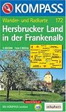  : Kompass Karten, Hersbrucker Land in der Frankenalb: Wanderkarte mit Kurzf&uuml;hrer und Radwegen. GPS-geeignet