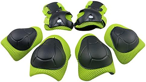 Theworld Child's Pad Set with Knee Elbow and Wrist (Green)