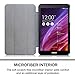 Fintie ASUS MeMO Pad 7 ME176CX Case - Slim Lightweight Stand Smart Cover (Only Fit ASUS MeMO Pad 7 ME176CX / ME176C Tablet), Purple