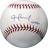Joel Zumaya Autographed MLB Baseball with 103 MPH Inscription