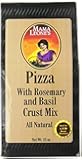Mama Leone's Pizza Crust Mix With Rosemary & Basil, 15-Ounce Box (Pack of 4)