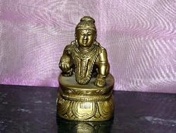 Lord Krishna Gopal Brass Sculpture Religious Gift Krishna Statue