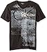 Calvin Klein Jeans Men's Short Sleeve Texture Patch Ck Logo Crew Neck T-Shirt