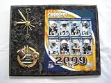 San Diego Chargers Picture Plaque Clock