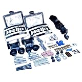 HELLA 007133831 Micro FF Series 12V 55W Halogen Driving Lamp Kit by HELLA