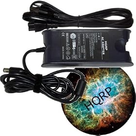 HQRP 90W AC Adapter for Dell Inspiron PP07S / PP08L / PP10L / PP11S Laptop / Notebook Replacement Charger / Power Supply Cord + High Quality Power Cable + HQRP Mousepad