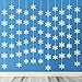 TUPARKA 12PCS Snowflake Hanging Decorations Frozen Birthday Party Supplies Winter Wonderland Party Decorations White Christmas Snowflake Decorations Snowflake Garland Hanging Decorations