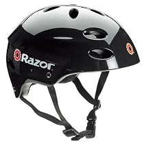 Razor V-17 Child Multi-Sport Helmet (Black Gloss)