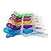 Croc Clips Plastic Alligator Hair Clips - Great for Hair Dressing and Salons! Set of 6 Sectioning Colored Crocodile Clips