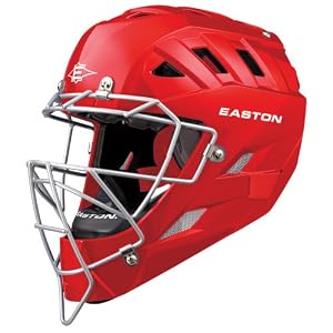 Easton Surge Catchers Helmet Red L Baseball Catchers
