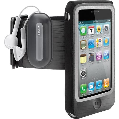 water sports safety-Belkin Fast Fit Armband for Apple iPhone - Black Images
