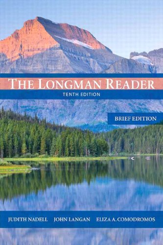 Longman Reader, The: Brief Edition, 10/e Longman Reader, The: Brief Edition, 10/e