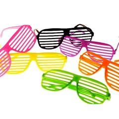 5 St�ck N&B Atzen Party Karneval Brillen Set