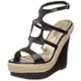 Wild Diva Women's Cabret-01 Wedge Sandal