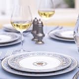 Wedgwood 5010268628 Florentine Turquoise Open Vegetable Bowl 10.75-in.
