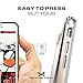 iPhone 7 Case, Ghostek Cloak 2 Series for Apple iPhone 7 Slim Protective Armor Case Cover (Silver)