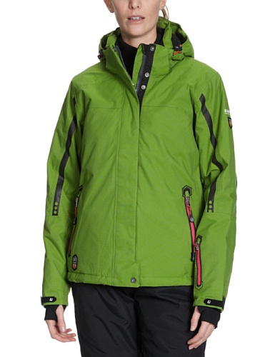 Killtec 19102  Damen Funktionsjacke mit abzipbarer Kapuze Alice, gr&uuml;n (799), 42