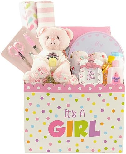 It's a Girl Baby Gift Basket