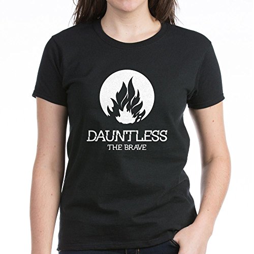 CafePress - Divergent - Dauntless Faction Symbol T-Shirt - Women's Dark T-Shirt