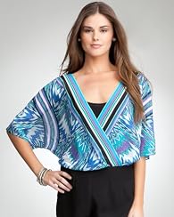 Ikat Dolman Surplus Bodysuit