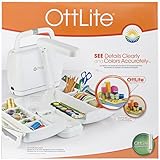 UPC 761712008776 product image for OttLite Craft Carrying Case with Lamp, White | upcitemdb.com