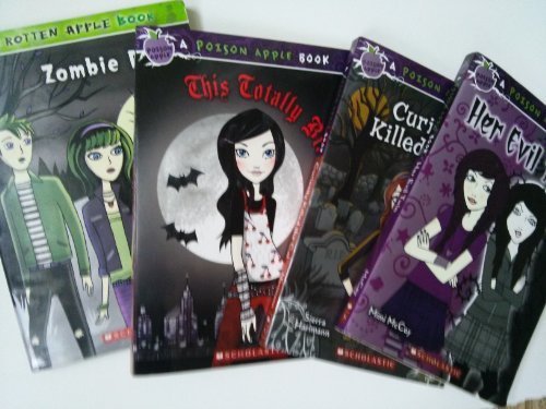 Poison Apple Series: Zombie Dog; Curiosity Killed the Cat; Her Evil Twin; This Totally Bites (Book Sets for Kids : Grade 3 - 6) by Erin Downing (2008-05-04)