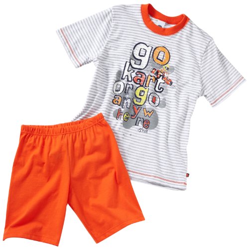 Sanetta Jungen Pyjama, gestreift 231064, Gr. 116, Mehrfarbig (10) Preisvergleich