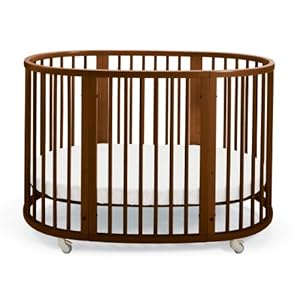 Amazon.com: Stokke Sleepi Crib, Walnut Brown: Baby