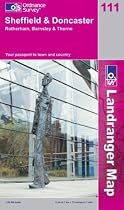 Sheffield, Doncaster, Rotherham, Barnsley and Thorne (OS Landranger Map Series)