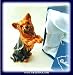 Swarovski Crystals Yorkie Dog Yorkshire Terrier Box Puppy Gold Trinket Jewelry