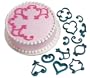 Wilton 2104-3160 12-Piece Cake-Decorating Press Set, Decorator Favorites