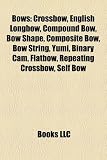 Bows: Crossbow, English Longbow, Compound Bow, Bow Shape, Composite Bow, Bow String, Yumi, Binary Cam, Flatbow, Repeating Crossbow, Self Bow