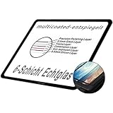 GGS LARMOR LCD Displayschutz Glas für Nikon D7100 (die vierte G) - LCD-Echtglas-Protektor für Nikon D7100 - 6-Schicht-Prinzip plus Schutzrahmen