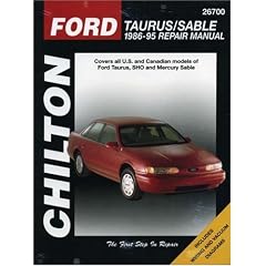 Ford: Taurus/Sable 1986-95 (Chilton's Total Car Care Repair Manual)