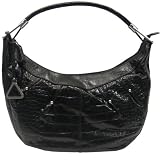 Franco Sarto Pyramid Croco Black Hobo
