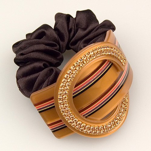 Cadeau Ginger - Cubitas Picabia Collection (Hand-set Swarovski Crystals - Ponytail Jewelry)