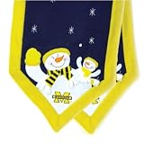 Michigan Wolverines Snowman Table Runner